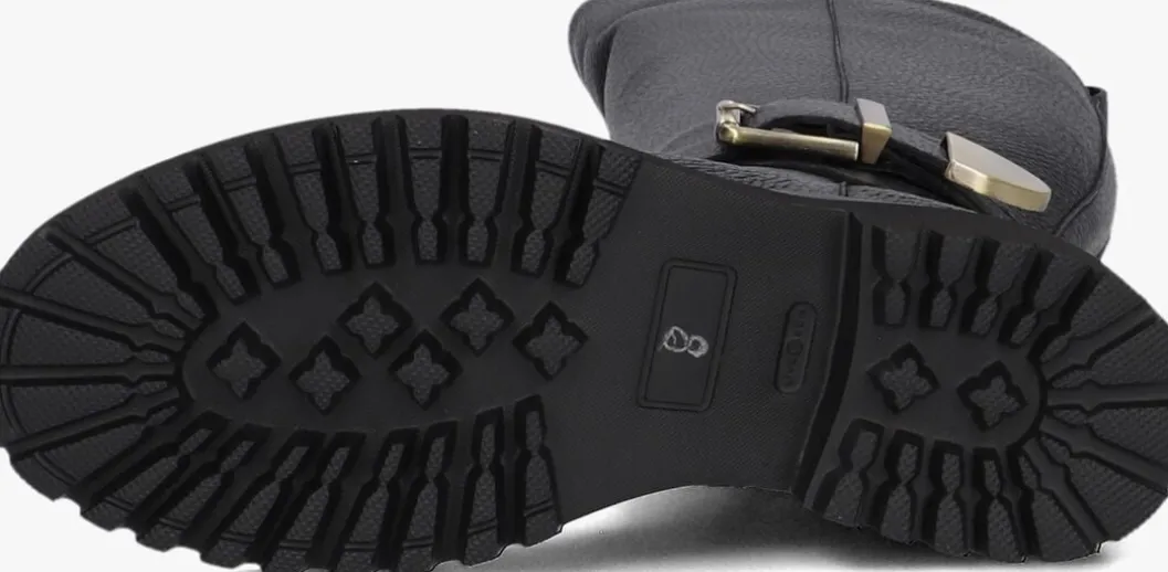 zwarte lina locchi enkellaarsjes v66