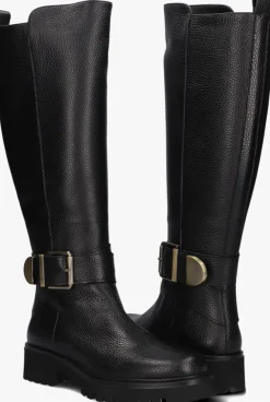 zwarte lina locchi enkellaarsjes v66