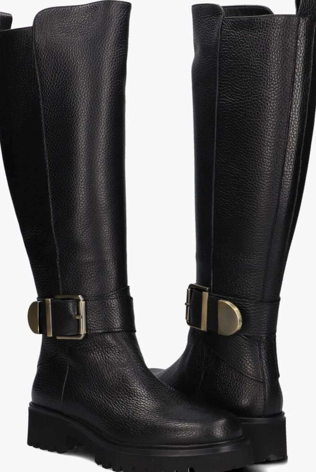 zwarte lina locchi enkellaarsjes v66