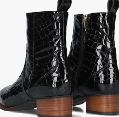 zwarte lina locchi enkellaarsjes 3231