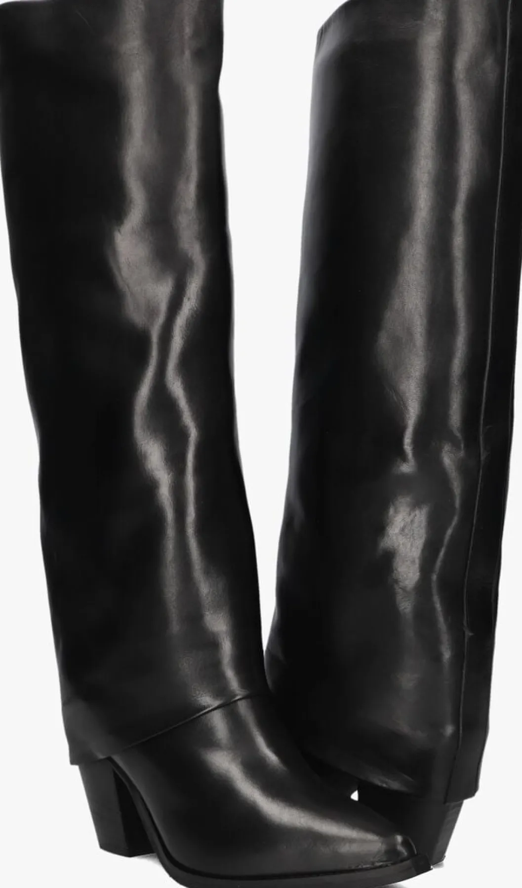 zwarte lina locchi hoge laarzen mw506