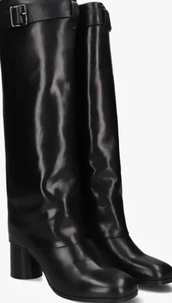 zwarte lina locchi hoge laarzen mw551
