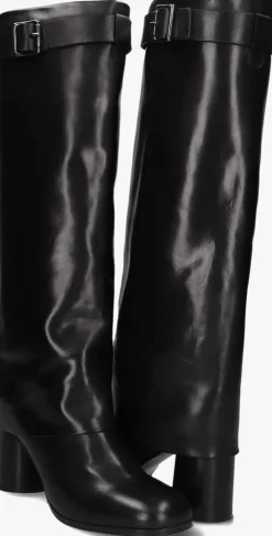 zwarte lina locchi hoge laarzen mw551