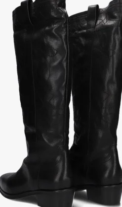 zwarte lina locchi hoge laarzen at40