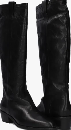 zwarte lina locchi hoge laarzen at40