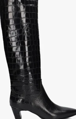 zwarte lina locchi hoge laarzen mw508