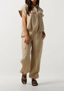 zwarte lina locchi slippers led 2 band slipper met stiksels