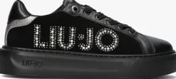 zwarte liu jo lage sneakers kylie 22
