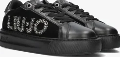 zwarte liu jo lage sneakers kylie 22