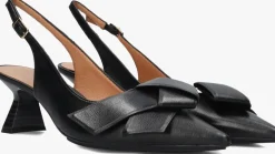 zwarte lodi slingbacks kal5307