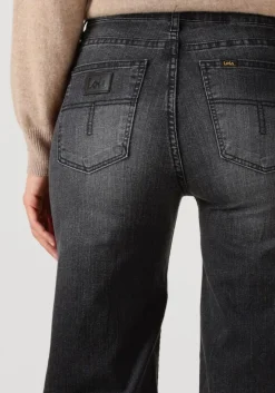 zwarte lois jeans flared jeans palazzo