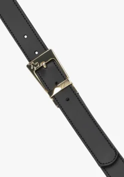 zwarte lois jeans riem ember gold