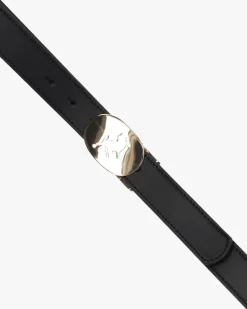 zwarte lois jeans riem sun gold