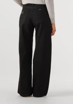 zwarte lois jeans wide jeans skater loose