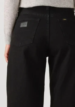 zwarte lois jeans wide jeans skater loose