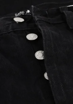 zwarte lois jeans wide jeans skater loose