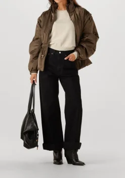 zwarte lois jeans wide jeans skater loose