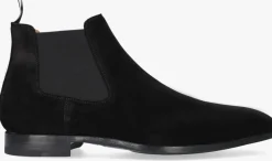 zwarte magnanni chelsea boots 20109