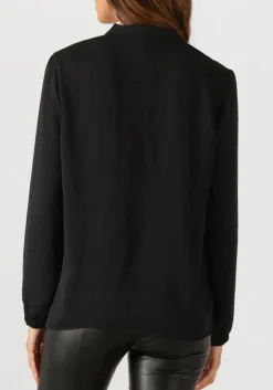 zwarte marc cain essentials blouses +e 51.03 w10