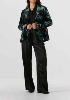 zwarte marc cain essentials blouses +e 51.03 w10