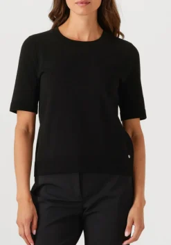 zwarte marc cain essentials t-shirt +e 41.06 m11