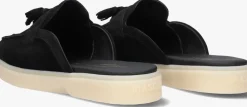 zwarte mason garments loafers amalfi mule