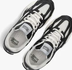 zwarte mercer amsterdam lage sneakers the re-run pineapple 2.0