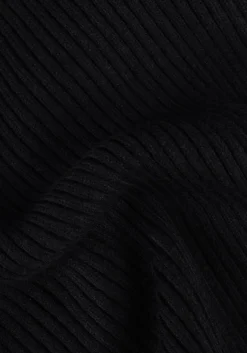 zwarte minus mini jurk ava knit turtleneck dress