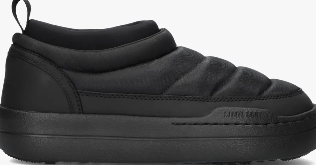 zwarte moon boot snowboots mb park soft nylon