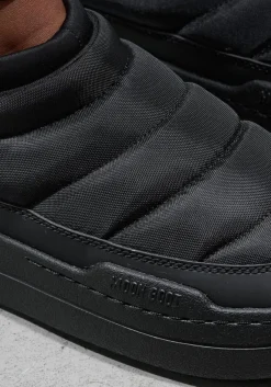 zwarte moon boot snowboots mb park soft nylon