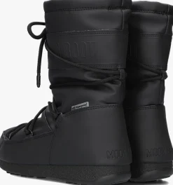 zwarte moon boot snowboots mid rubber