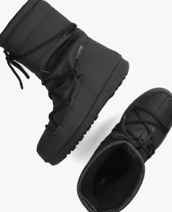 zwarte moon boot snowboots mid rubber