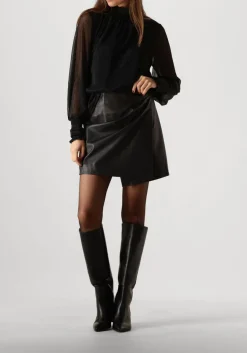 zwarte mos mosh blouses ximena glam ls blouse