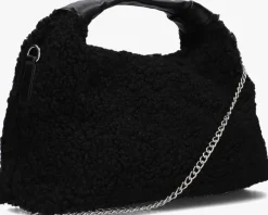 zwarte núnoo schoudertas dandy teddy