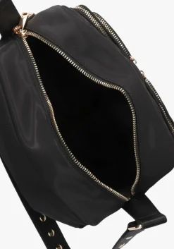 zwarte núnoo schoudertas ellie recycled nylon