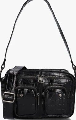 zwarte núnoo schoudertas ellie texas