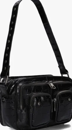 zwarte núnoo schoudertas ellie texas