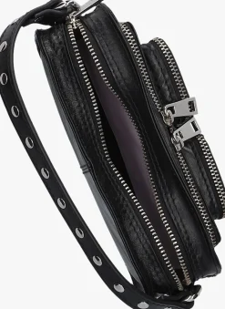 zwarte núnoo schoudertas helena city