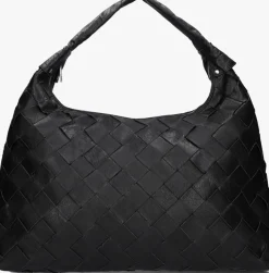 zwarte núnoo schoudertas maxi dandy