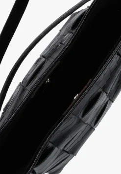 zwarte núnoo schoudertas small chiara texas