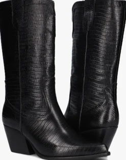 zwarte notre-v cowboylaarzen ar192