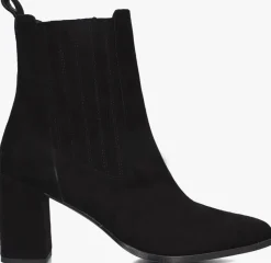 zwarte notre-v enkellaarsjes 33028