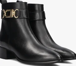 zwarte notre-v enkellaarsjes 3254