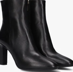 zwarte notre-v enkellaarsjes 11236