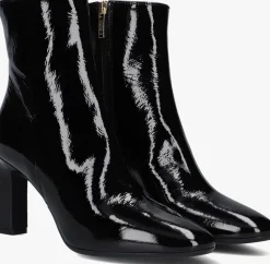 zwarte notre-v enkellaarsjes 11236