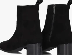 zwarte notre-v enkellaarsjes 63231