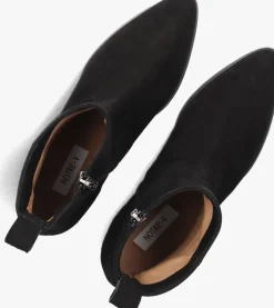 zwarte notre-v enkellaarsjes 63231