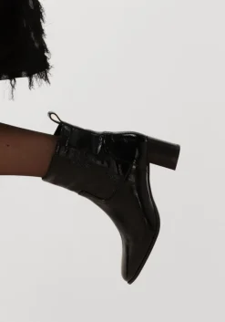 zwarte notre-v enkellaarsjes 8543