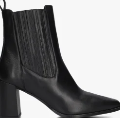 zwarte notre-v enkellaarsjes 33028