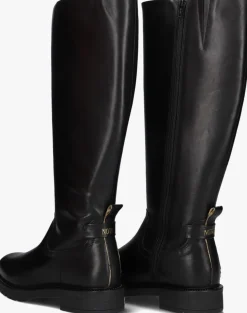 zwarte notre-v hoge laarzen dunga ball-66